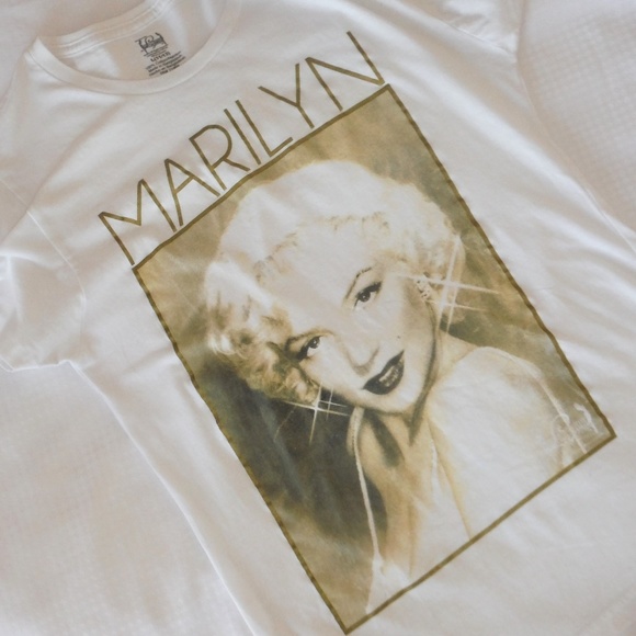 📸 Marilyn Monroe Norma Jean Graphic Tee Shirt - Picture 1 of 8
